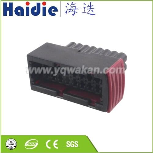 Free shipping 2sets 16pin automotive waterproof connector plug electric wiring cable connector 1-965427-1