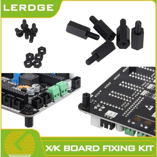 LERDGEX K motherboard printing fixing parts nylon plastic screw nut stud accessory package PCB anti-conducting
