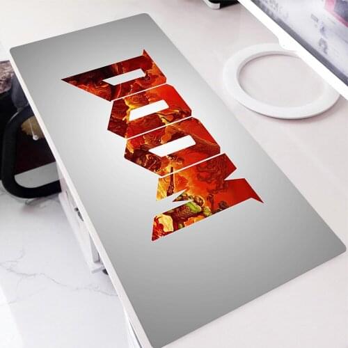 Gaming Doom PC Gamer Cabinet Mouse Mat Mousepad Anime Mouse Pad Xxl Diy Table Pads Deskmat Kawaii Accessories Keyboard Deskpad