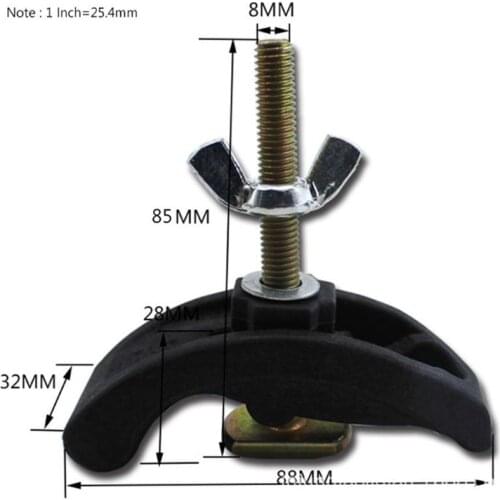1pcs Bow Plate Sets CNC Engraving Machine Parts Pressure Plate Clamp Fixture For T-slot Working Table
