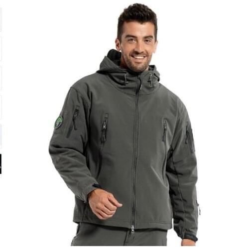 New Men Army Sport Waterproof Hunting Clothes Military Jacket Tactical Softshell Camouflage Outdoor Jacket