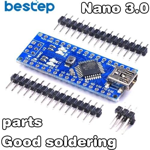 For arduino Nano 3.0 Atmega328 Controller Compatible Board Module PCB Development Board without USB V3.0