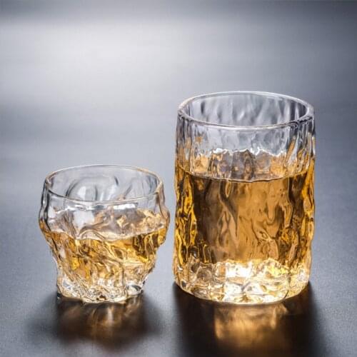 Holiday Party glass cup Whiskey Glass Lead-free Crystal Cups High Capacity Beer Glass Wine Cup Bar Hotel Glassware Brand