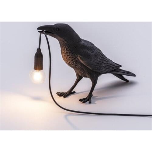 ANIMAL BIRD LAMP LED TABLE LAMPS FOR BEDROOM LIGHTS LIVING ROOM AISLE LAMP BEDSIDE PERSONALITY HOME DECO BIRD NIGHTSTAND LIGHT