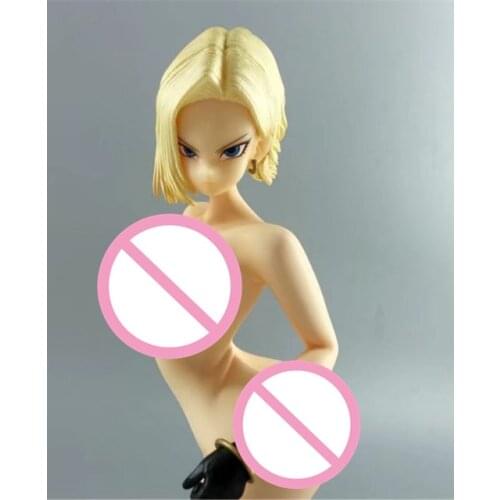 Sexy Android 18 1/6 anime girl figure nude anime figure