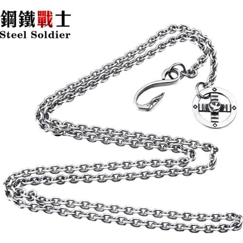 Steel solider stainless steel Takahashi Goro necklace for boy and man necklace pendant Fashion popular Jewelry