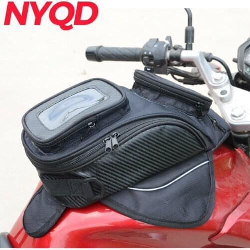 2021 Motorcycle tank bag motorbike oil fuel tank bag Magnetic Motorcycle Oil Fuel Tank Bike saddle bag motorcycle bag