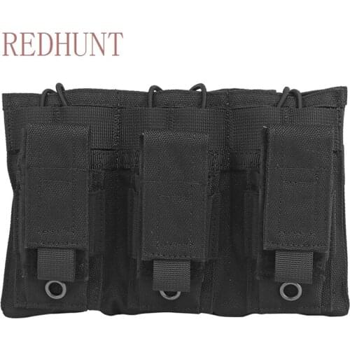 Tactical Gear Molle Magazine Pouch Single/ Double/ Triple Open-Top Magazine Pouch Hunting Equipment Airsoft Accessories