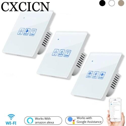 WiFi Dimmer Switch Smart Touch Switches Work with Google Home Alexa Tuya EU/UK Standard