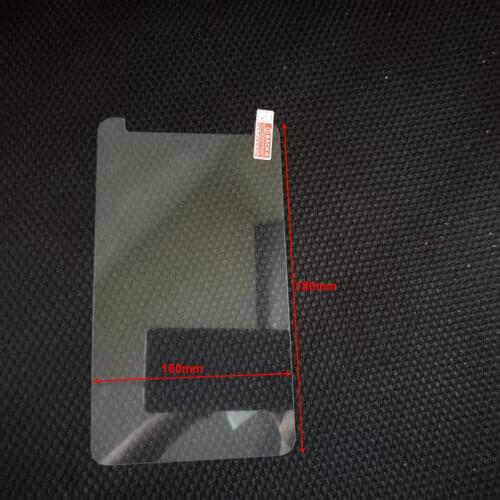 Universal Tempered Glass Film Screen Protector for 7 inch Tablet Protective Film + Cleaning Wipes No Box Size 180x100mm