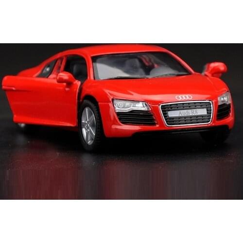 High Simulation Exquisite Diecasts & Toy Vehicles: KiNSMART Car Styling R8 Supersport 1:36 Alloy Diecast Model Pull Back Cars