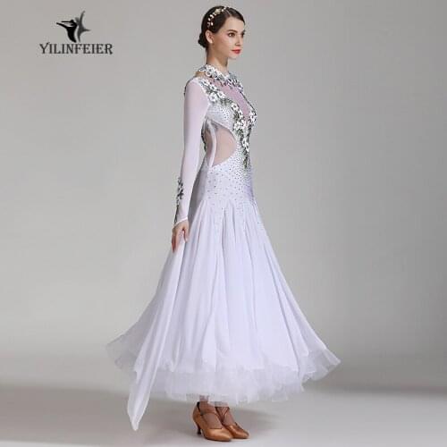 High-grade ballroom waltz dance dress ballroom dance competition dresses standard ballroom dancing clothes tango dress S7035