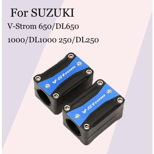 For SUZUKI V-Strom 1000/DL1000 250/DL250 650/DL650 Motorcycle Engine Guard Bumper Protection Decorative Block Crash Bar Decor