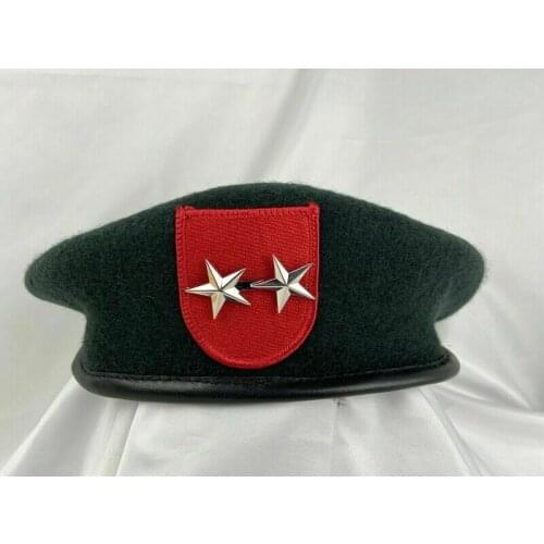 US Army 7th Special Forces Group Green Beret 2Star Major General Rank Hat armyshop2008