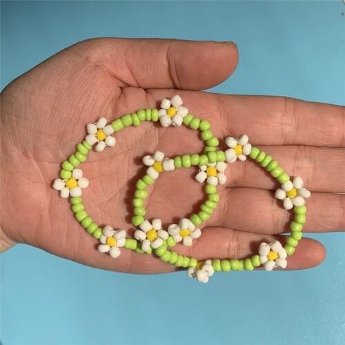 Rose Lisa same Bracelet Korean version elegant high quality sun flower daisy hand decoration