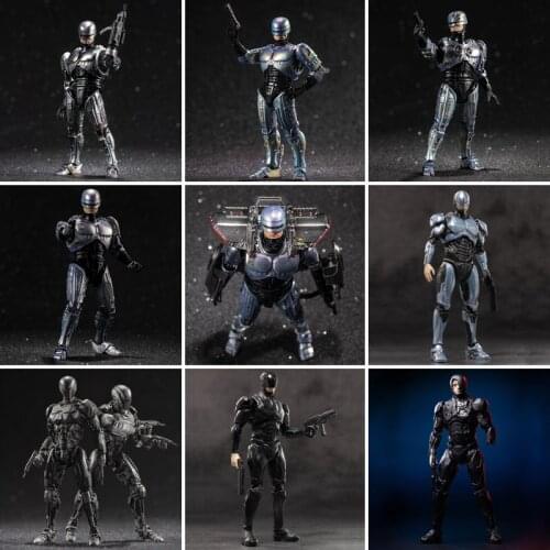 10cm RoboCop 1/18 Scale Action Figure Collectible Model Toy Hiya Toys
