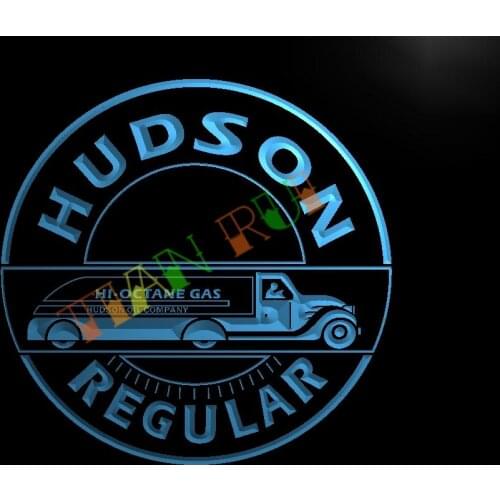 LG103- Hudson Regular LED Neon Light Sign hang sign home decor crafts