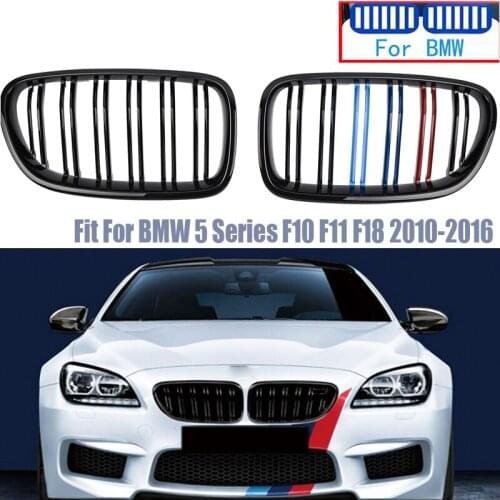 M Performance Car Front Bumper Racing Kidney Grilles Replacement For BMW F10 BMW 5 Series F10 F11 F18 2010-2016 E39