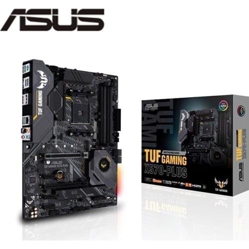 NEW For ASUS TUF GAMING X570-PLUS Motherboard Socket AM4 For AMD X570M X570 Original Desktop PCI-E 4.0 m.2 sata3 Mainboard