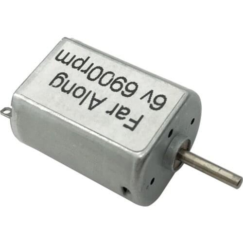 F130 Micro mini 6V DC High Speed Motors 6900RPM In DC Motor 4.5-9V Use For Robot Toys Electric Toothbrush Motor etc