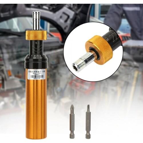 Alloy Steel Preset Type 1-6N.m Adjustable Torque Screwdriver Handheld Maintenance Tool Hand Tool Torque Screwdriver