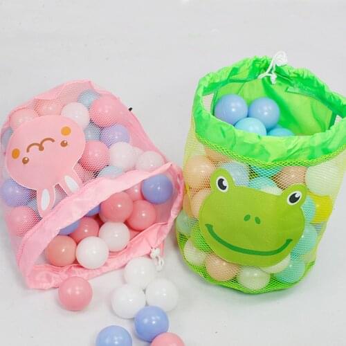 Beach Toy Bag Outdoor Kid Toy Storage Bag Kid Backpack Large Foldable Sundries Bag