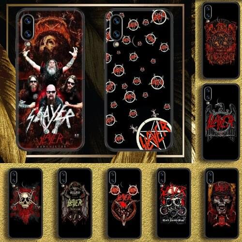Rock Slayer Phone case For Huawei Honor 6 7 8 9 10 10i 20 A C X Lite Pro Play black silicone cell cover art bumper luxury