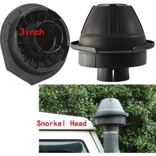 All brand replacement snorkel ram 4x4 Snorkel Head Air Ram Head 3.5" 3" Pre-cleaner Airtec Airflow mushroom head