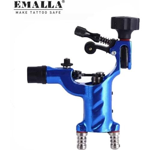 Tattoo Gun Blue Rotary Tattoo Machine Shader & Liner Artist Makeup Tool Tatoo Motor Gun Kits Supply Tattoo Machine Free Shipping