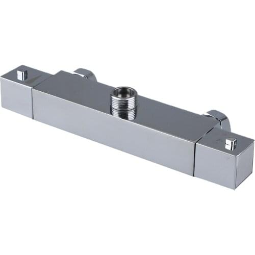 Thermostatic Mixing Valve Shower Hot Cold Water Constant Temperature Control Valve Easy Installation 3-way/4-way Install