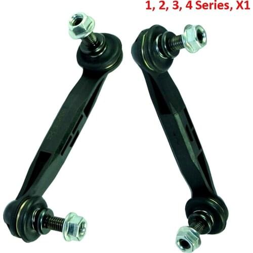 Rear Left and right Stabilizer Bar Link Rod Strut Fits BMW 1 3 I8 X1 OEM 33506785607 33506785608