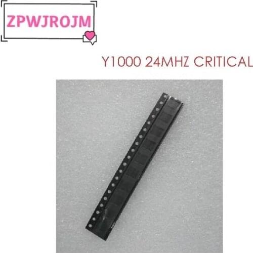 10pcs/lot Y1000 24MHZ CRITICAL for iphone 8/8P/ X /XS/MAX/11/PRO/MAX