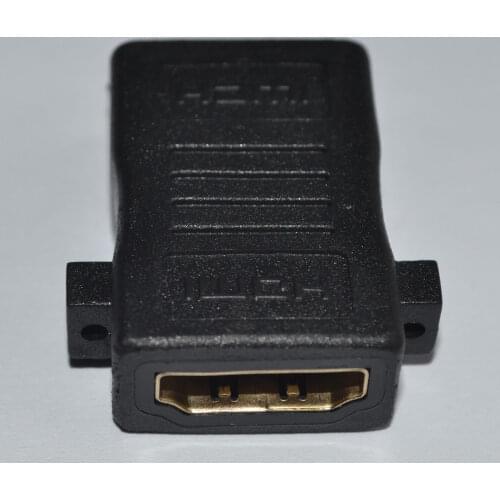100pcs/lot wholesale HDMI Female to HDMI Female Coupler Extender Adapter Connector for HDTV