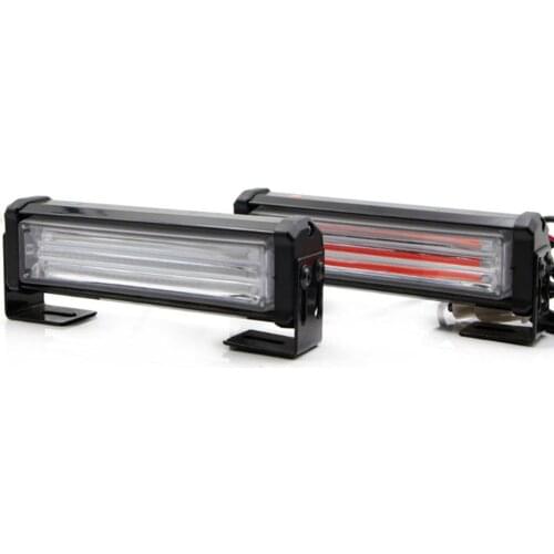 2 pcs 40W COB LED Strobe Flash Warning Car Light Remote Control 8 Modes Styling Fireman Police Traffic Emergency Fog Lamp