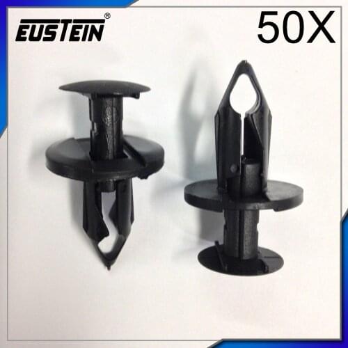 50pcs Bumper Rivet Fastener Clips Push Type Retainer 21030249 n807389S for Ford B28