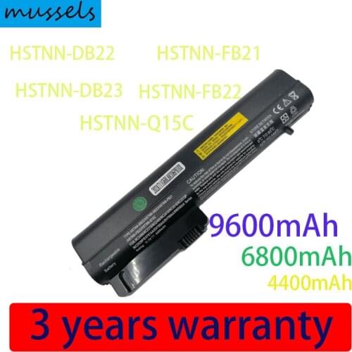 Battery for HP COMPAQ EliteBook 2530p nc2400 nc2410 2510p 2533t LAPTOP HSTNN-FB21 404866-622 411126-001 HSTNN-DB22 FB21 PC