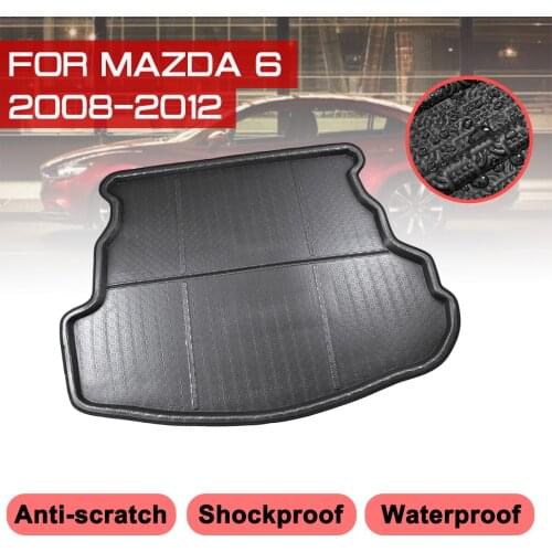 Car Floor Mat Carpet Rear Trunk Anti-mud Cover For Mazda 6 2008 2009 2010 2011 2012