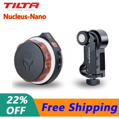 Tilta Nucleus-N Wireless Follow Focus Motor Nucleus-Nano Hand Wheel Controller Lens Control System for Ronin S Zhiyun