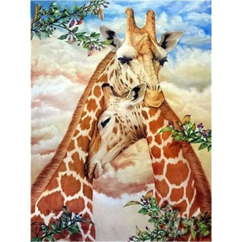 Dpsprue 5D Full Square Round Diy Diamond Painting Mosaic Handmade Animal Cross Stitch Diamant Embroidery Christmas Gift 01