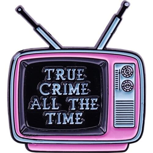 Creativity Television Hard Enamel Pins Collect Funny Metal Cartoon Brooch Backpack Collar Lapel Badges Fashion Jewelry Gifts