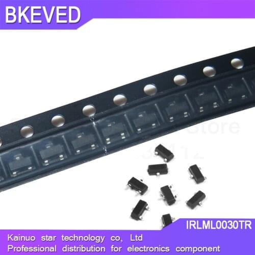 100PCS IRLML0030TRPBF SOT23 IRLML0030TR SOT-23 IRLML0030 new MOS FET transistor