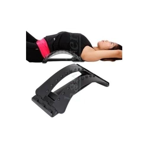 Lumbar spine tractor traction bed home bulging cervical vertebra waist back massager cushion for leaning on is prominent