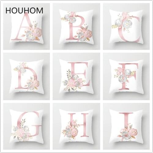 Wedding Decoration Letter Pillow Case Creative DIY Home Flamingo Unicorn Birthday Party Decorations Kids Baby Shower Decorations