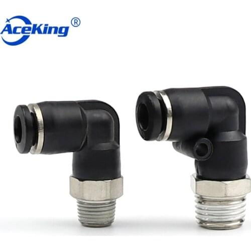 PL Quick coupling elbow pl8-02 / 4-m5 / 6-01 / 10-03 / 12-04 / 01A