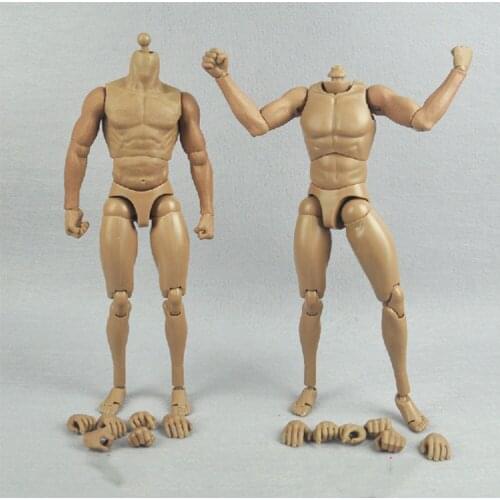 1/6 Scale Action Figure Nude Male Military Chest Muscular Body Similar to TTM19 for 12" Soldiers Action Figure Toys