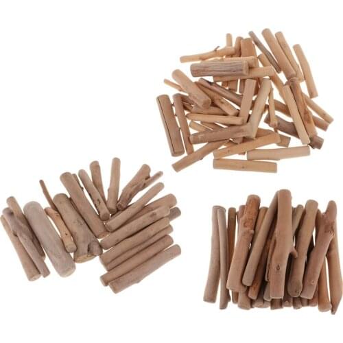 250g/bag Natural Driftwood Pieces Craft Sticks Small for Northumbrian Coastline Display Arts and Craft DIY Decorating, Creating