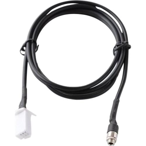3.5mm Audio Female Socket AUX IN Input Interface Adapter Cable
