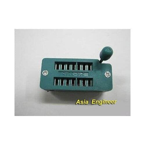 5pcs 14pin 14 Pin 2.54mm IC Test Universal ZIF Socket