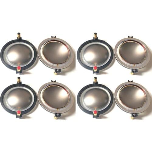 8pcs Replacement diaphragm for 74.46 mm Diaphragm for B&C DE800 8 ohms CCAR flat wire