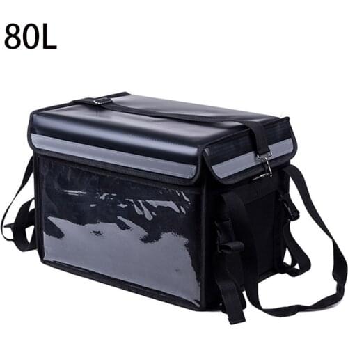 80L Extra Large Cooler Bag Car Ice Pack Insulated Thermal Lunch Fresh Refrigerator Bags